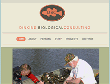 Tablet Screenshot of dinkinsbiological.com